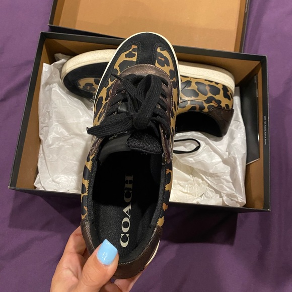 Coach leopard print shoes - Picture 3 of 6
